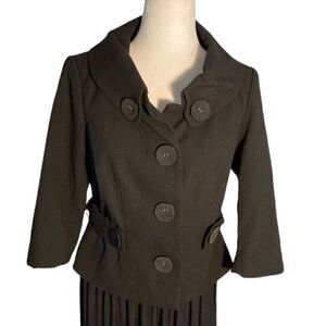 Sunny Leigh Black Blazer Jacket Medium